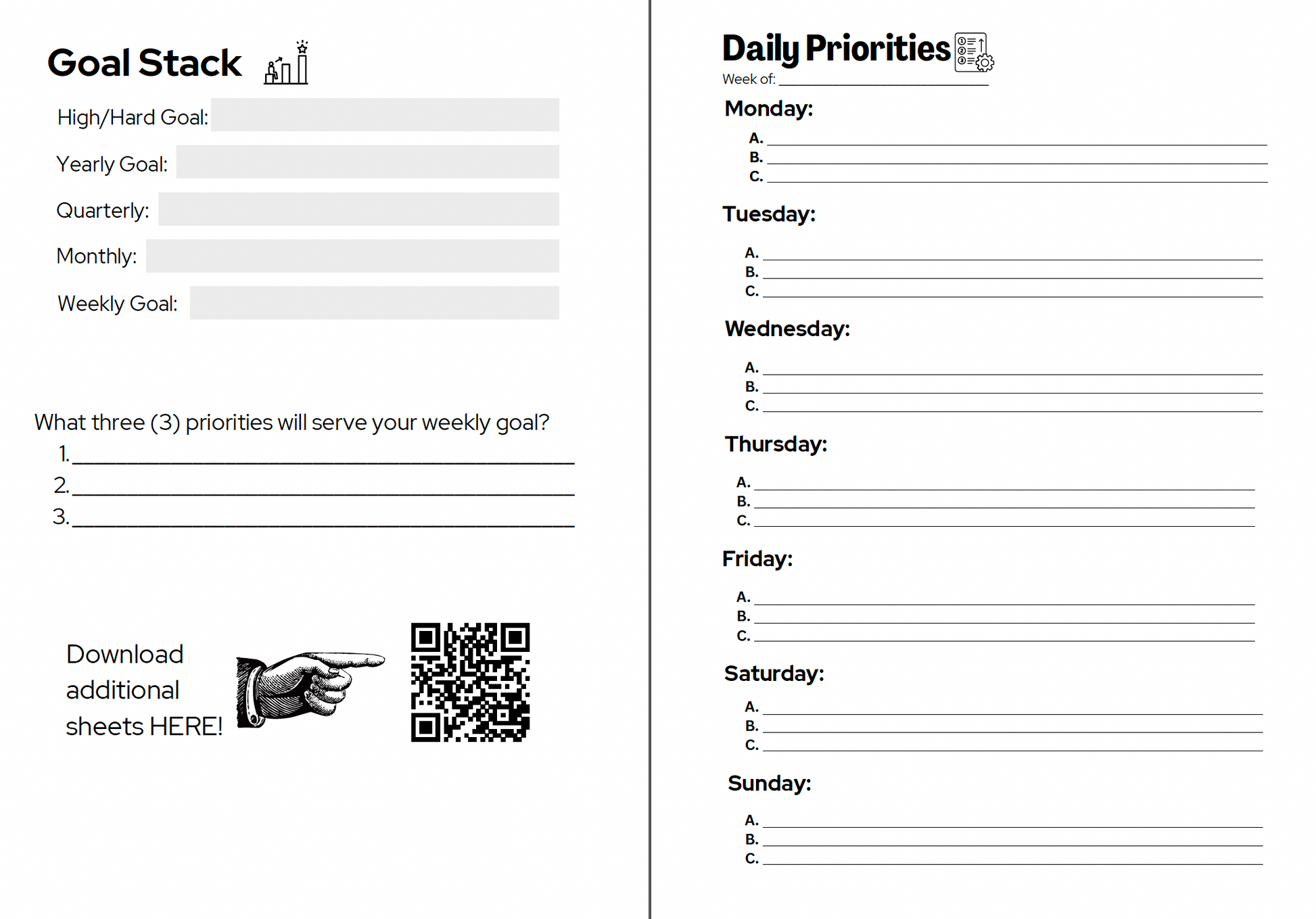 Personal Success Planner (Blush Pink)